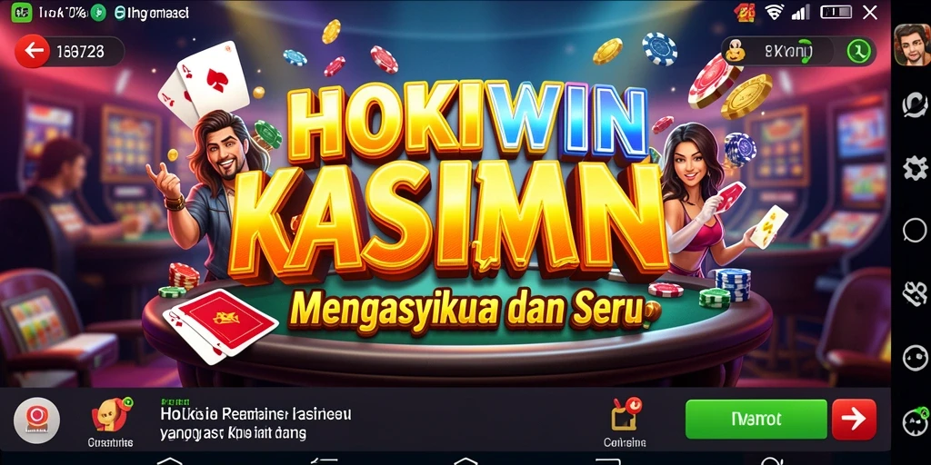 Tampilan gameplay seru dan menarik di HOKIWIN.