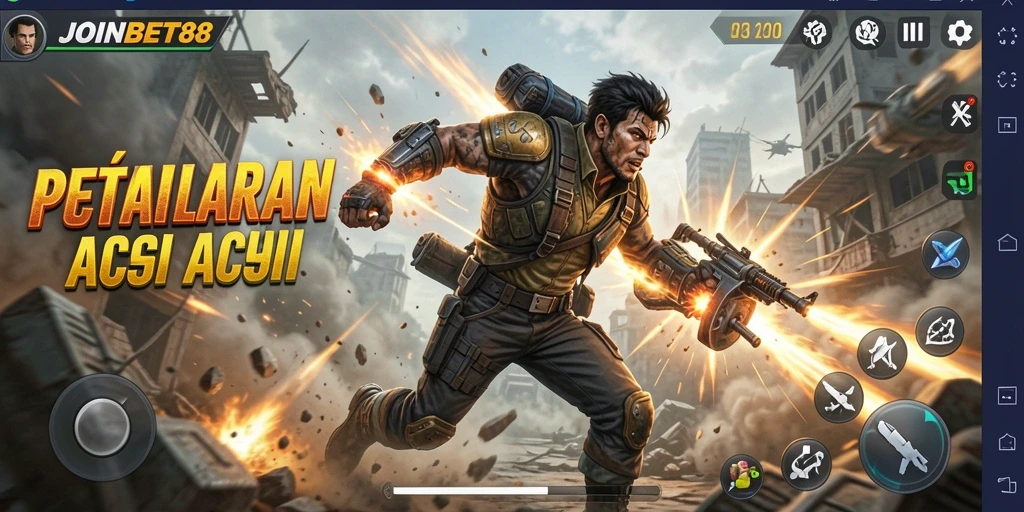 Tampilan gameplay intens JOINBET88 yang menegangkan.