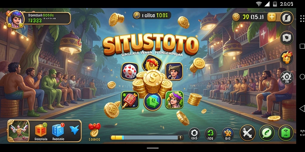Tampilan gameplay menarik dari SITUSTOTO yang menggambarkan simulasi kehidupan.