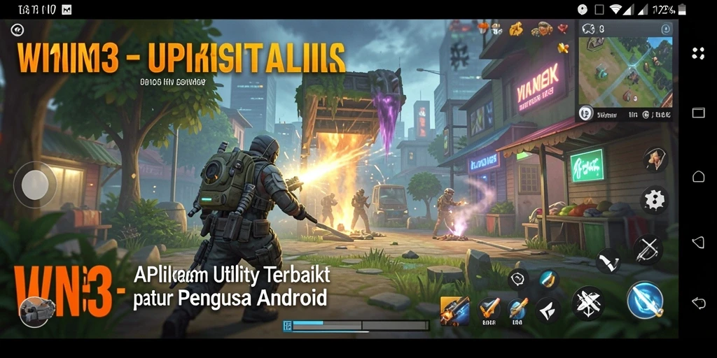 Tampilan utama WIN33 dengan fitur-fitur Utility yang bermanfaat.